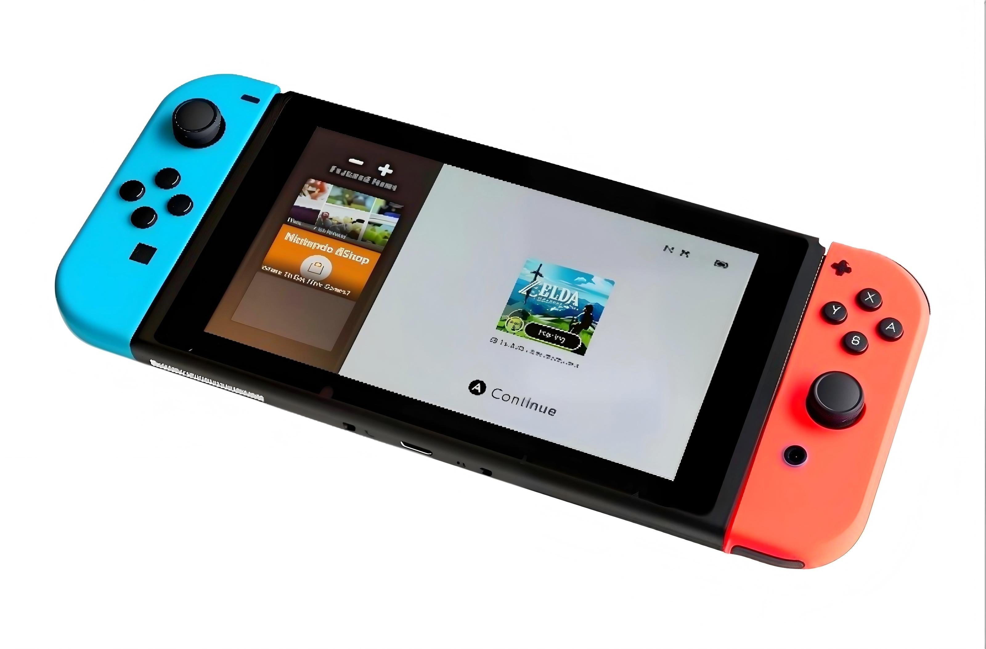 Used Nintendo Switch OLED dual system, fully loaded with customizable options.