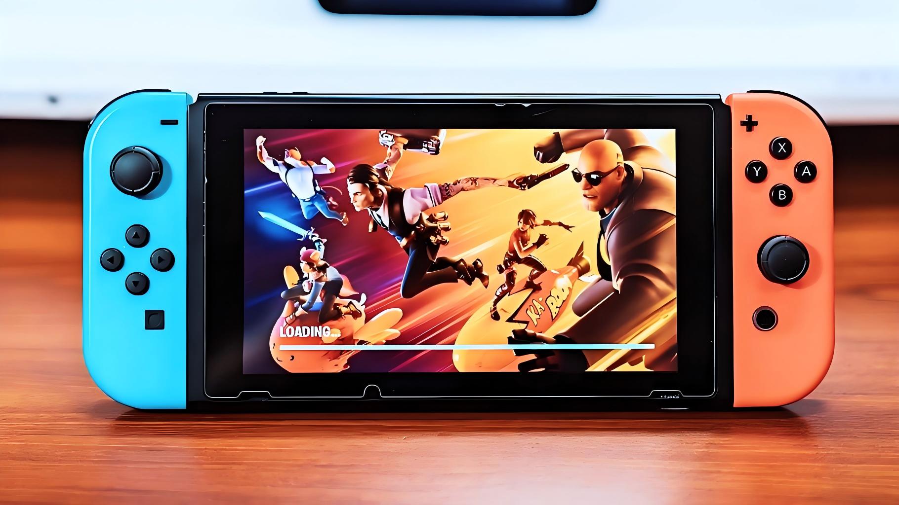 Used Nintendo Switch OLED dual system, fully loaded with customizable options.